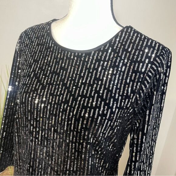 Julia Jordan Sequin Dress Size 12 - Picture 3 of 12